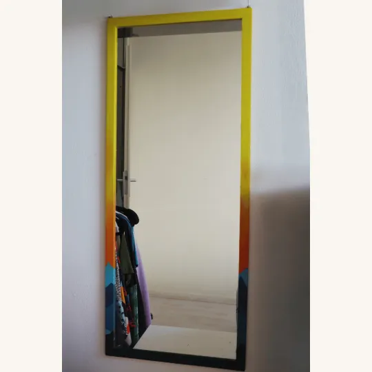 Mirror 40 x 97 cm w/ Painted Frame