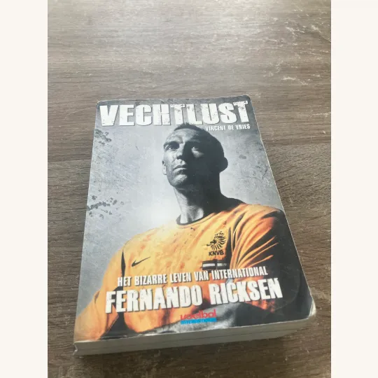Boek 'Vechtlust' over Fernando Ricksen