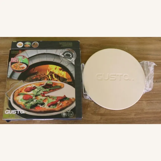 Gusta Pizza Stone for BBQ & Oven Ø 33cm