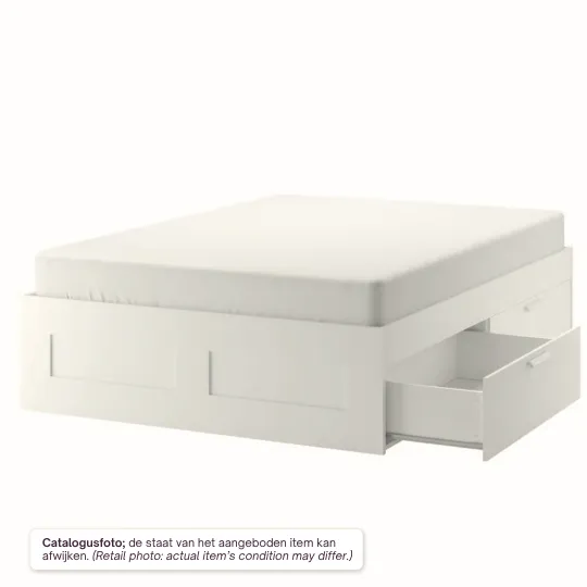 Bed Set: Frame w/ drawers + Mattress