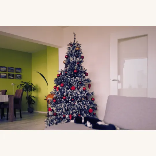 Christmas Tree + balls (220cm tall)